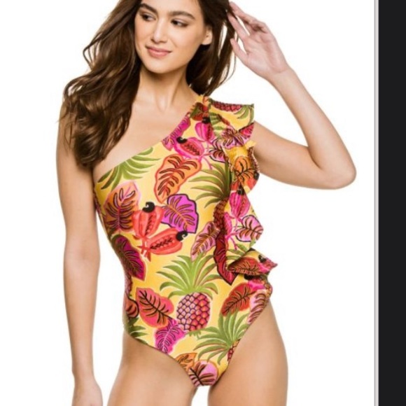 NWT FARM Rio Fruit Dreams one piece SMALL - Picture 9 of 12